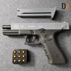 GLOCK 18 Chạy Auto Văng Shell - Màu Đen Xám